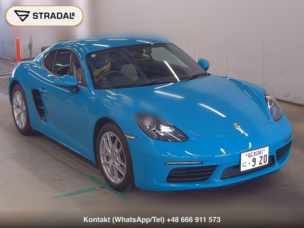 PORSCHE 718 CAYMAN 718 CAYMAN 2018, aukcja z Japonii, zdjęcie 1