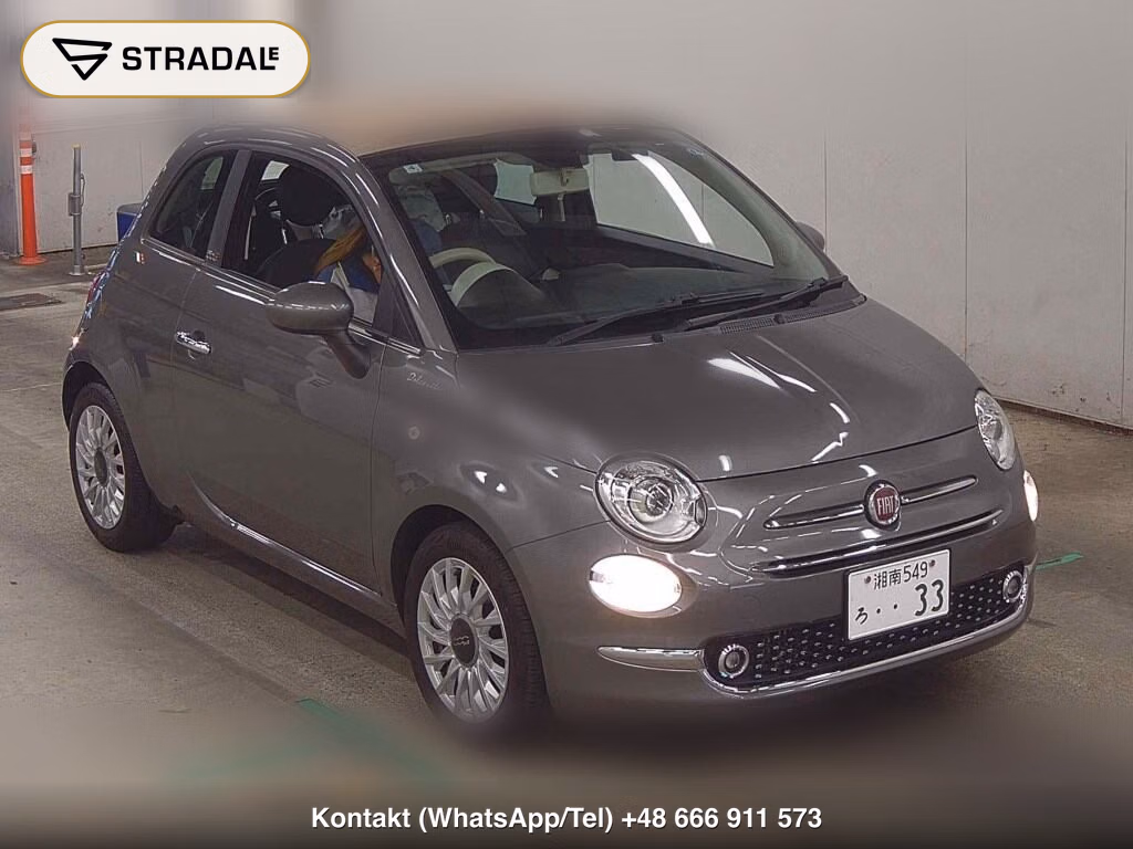 FIAT 500C TWINAIR DOLCEVITA 2022, aukcja z Japonii, zdjęcie 1