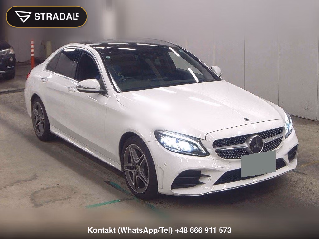 MERCEDES BENZ C-CLASS 4D 4WD C200 4MATIC LAUREUS EDITION 2020, aukcja z Japonii, zdjęcie 1