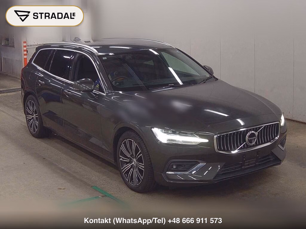 VOLVO V60 T5 INSCRIPTION 2019, aukcja z Japonii, zdjęcie 1