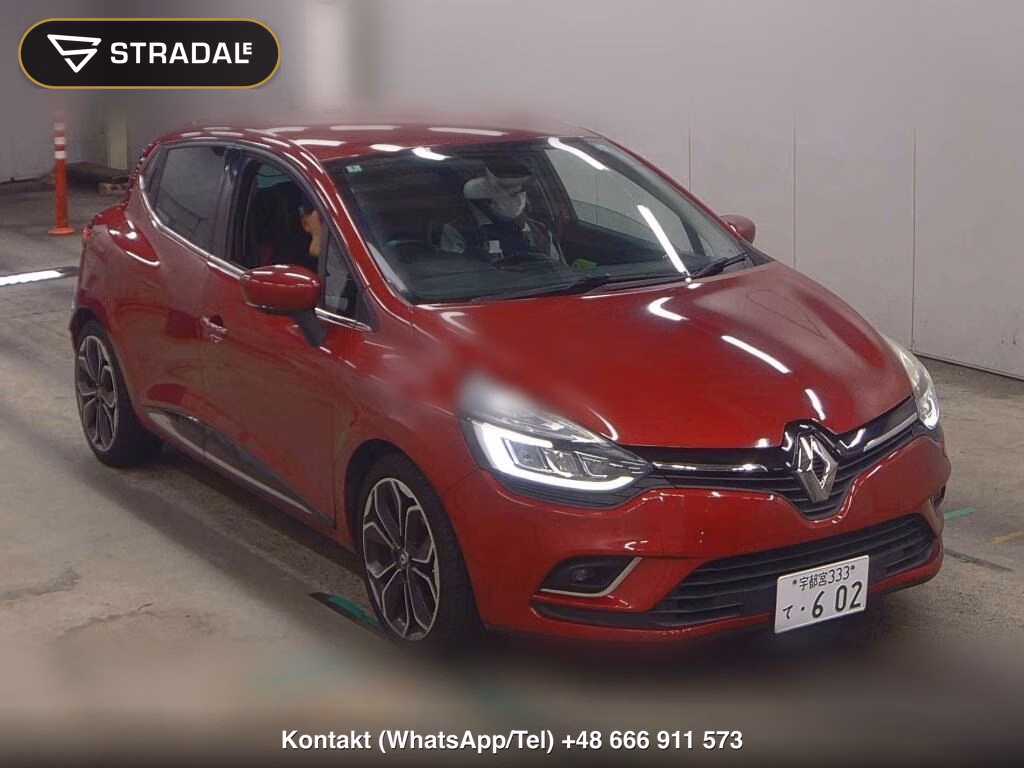 RENAULT LUTECIA 5D INTENSE 2018, aukcja z Japonii, zdjęcie 1
