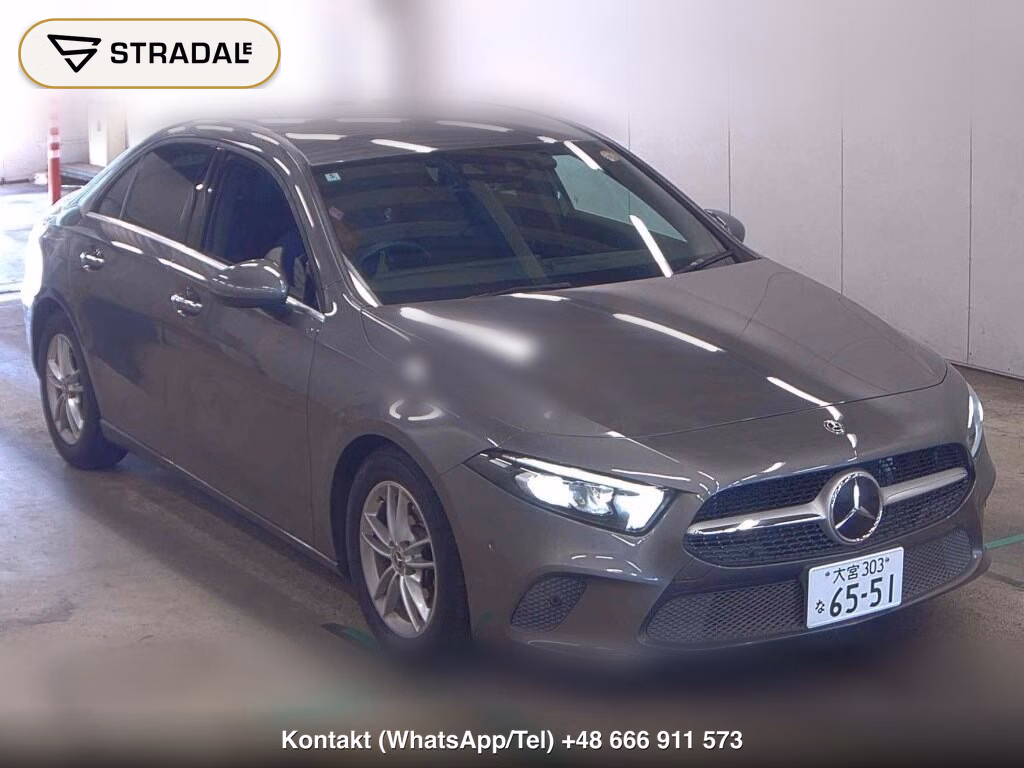 MERCEDES BENZ A-CLASS SEDAN A180 SEDAN 2020, aukcja z Japonii, zdjęcie 1
