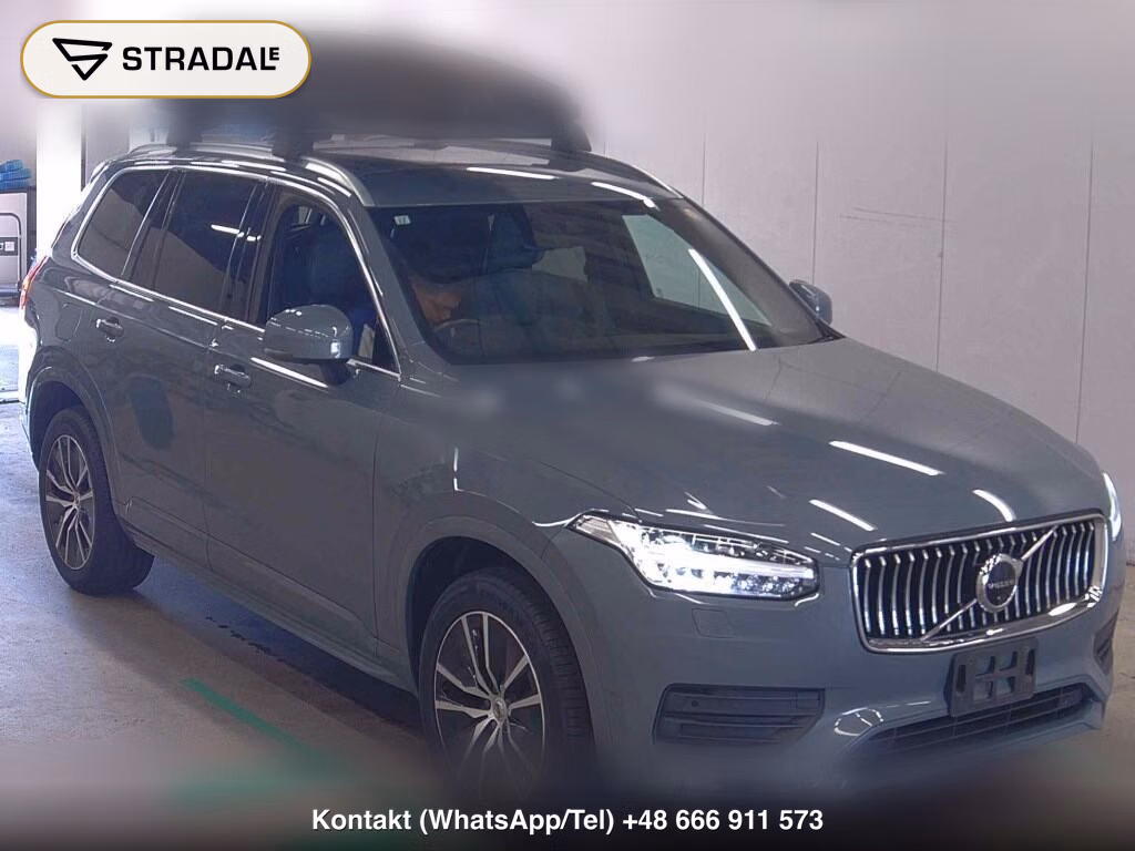 VOLVO XC90 4WD B5 AWD MOMENTUM 2021, aukcja z Japonii, zdjęcie 1