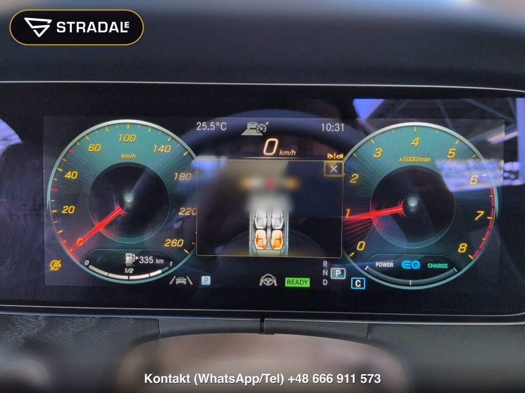 MERCEDES BENZ E-CLASS OP E200 CABRIOLET SPORTS BSG MODEL, miniaturka 7