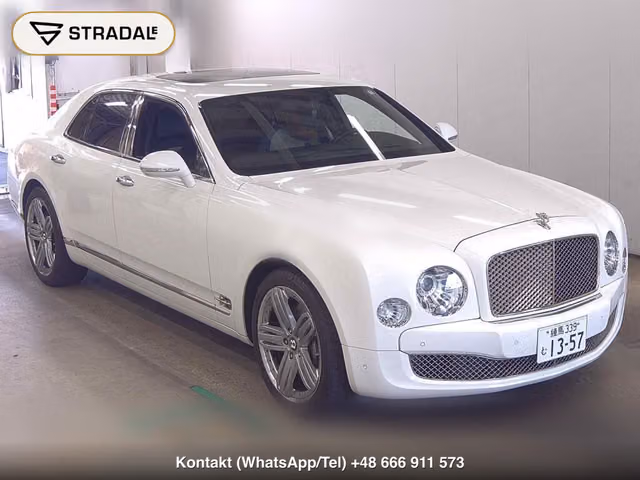 BENTLEY MULSANNE BASE GRADE 2013, samochód z aukcji Japonii