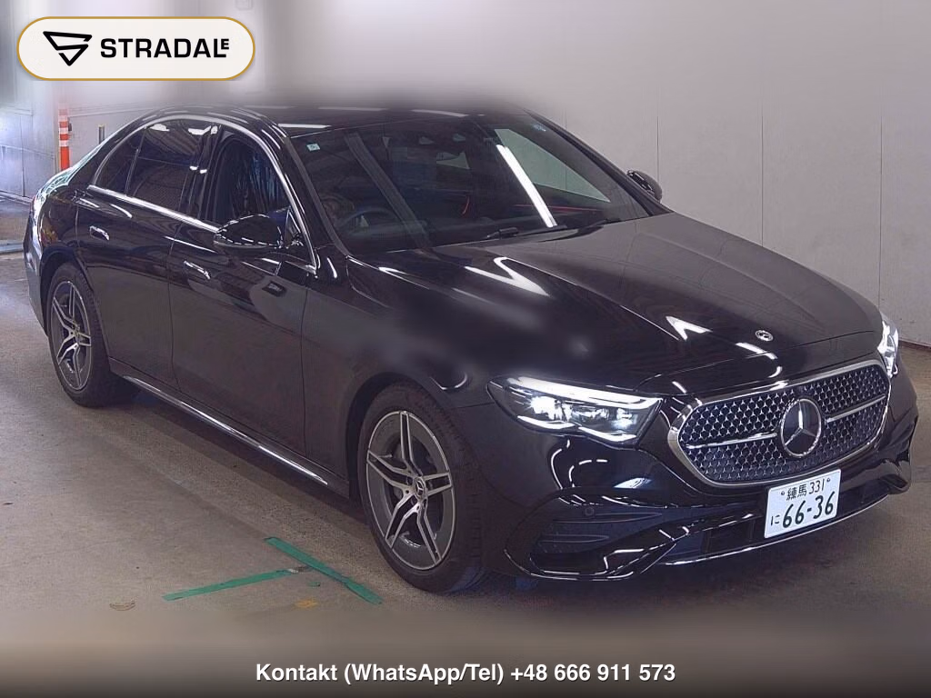 MERCEDES BENZ E-CLASS 4D E200 AVANTGARDE ISG MODEL 2024, aukcja z Japonii, zdjęcie 1
