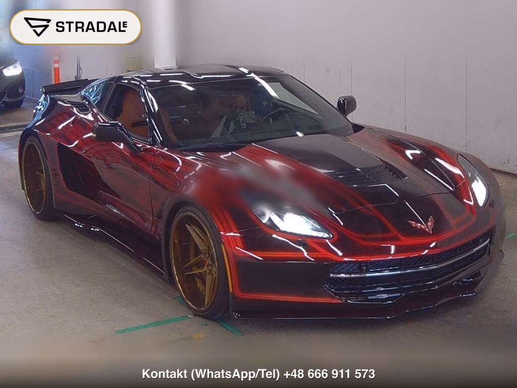 CHEVROLET CORVETTE CP 2017, aukcja z Japonii, zdjęcie 1