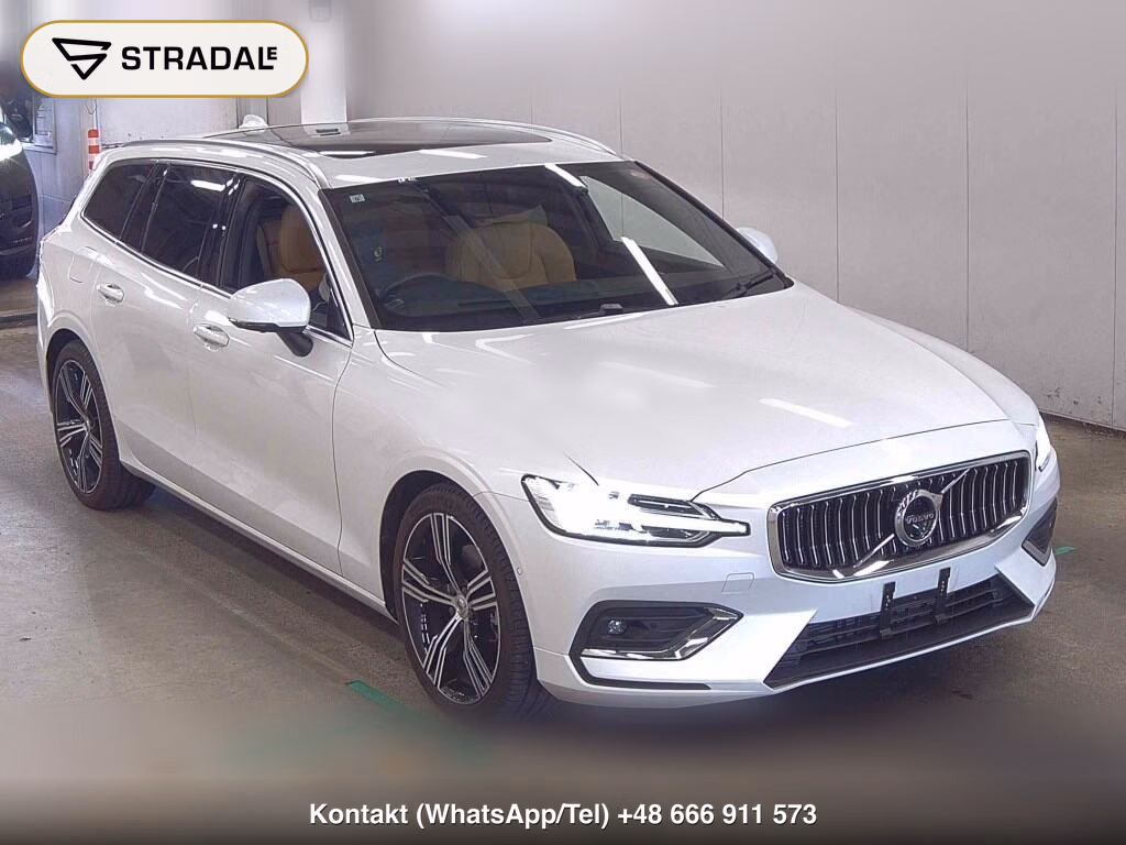 VOLVO V60 B5 INSCRIPTION 2021, aukcja z Japonii, zdjęcie 1