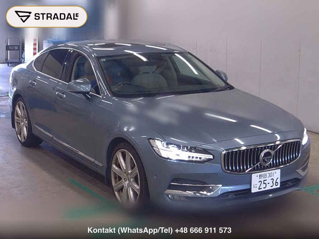 VOLVO S90 4WD T6 AWD INSCRIPTION 2017, aukcja z Japonii, zdjęcie 1