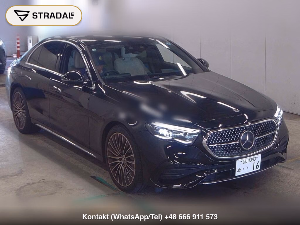 MERCEDES BENZ E-CLASS 4D E300 EXCLUSIVE ISG MODEL 2026, aukcja z Japonii, zdjęcie 1