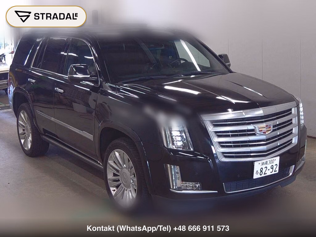 CADILLAC ESCALADE 4WD PLATINUM 2016, aukcja z Japonii, zdjęcie 1