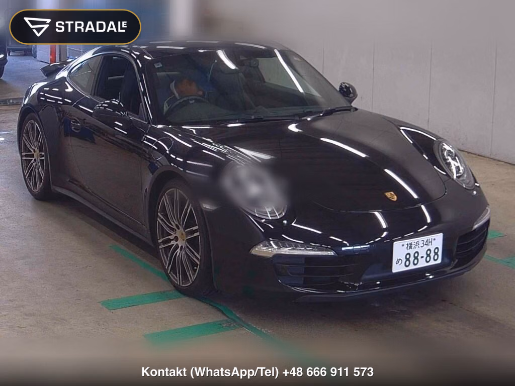 PORSCHE 911 CP 4WD 911 CARRERA 4 BLACK EDITION 2016, aukcja z Japonii, zdjęcie 1