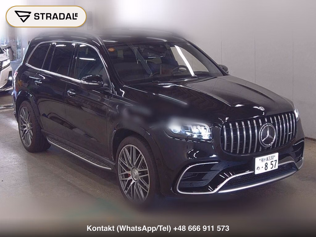 MERCEDES AMG GLS 4WD GLS63 4MATIC+ ISG MODEL 2022, aukcja z Japonii, zdjęcie 1