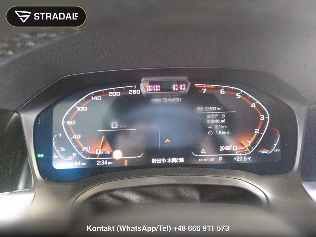 BMW 3 SERIES 4D 4WD M340I XDRIVE, miniaturka 7