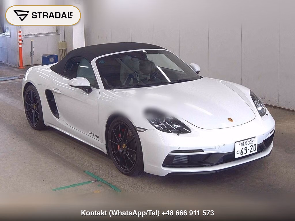 PORSCHE 718 BOXSTER 718 BOXSTER GTS 4.0 2024, aukcja z Japonii, zdjęcie 1
