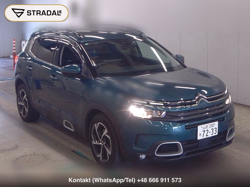 CITROEN C5 AIRCROSS SUV SHINE BLUE HDI 2020, aukcja z Japonii, zdjęcie 1