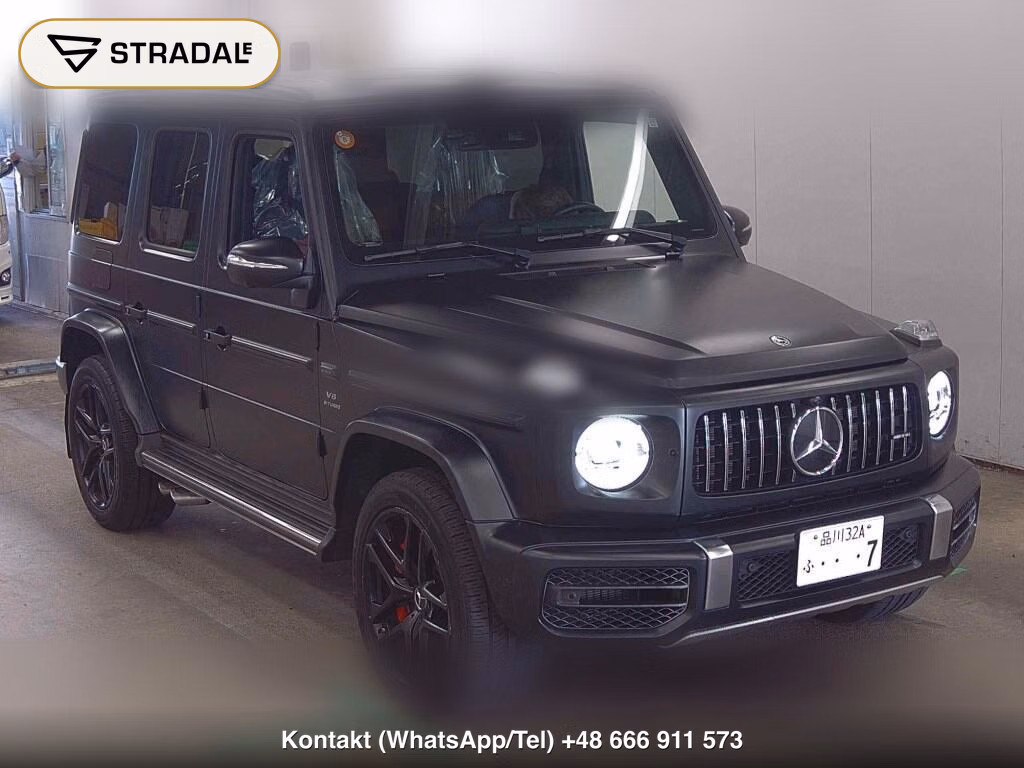 MERCEDES AMG G-CLASS 4WD G63 G MANUFAKTUR PROGRAM 2021, aukcja z Japonii, zdjęcie 1