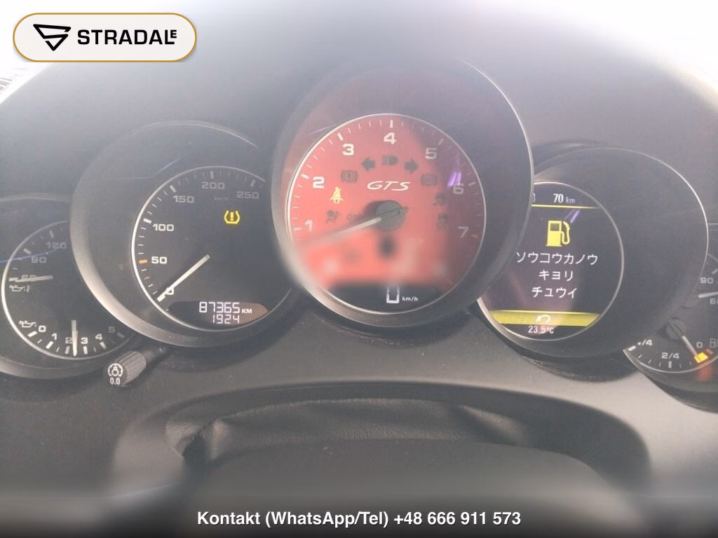 PORSCHE CAYENNE 4WD GTS SPORT CHRONO PACKAGE, miniaturka 7
