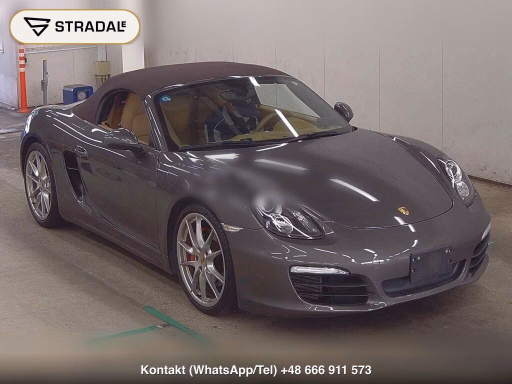 PORSCHE BOXSTER 2013, aukcja z Japonii, zdjęcie 1