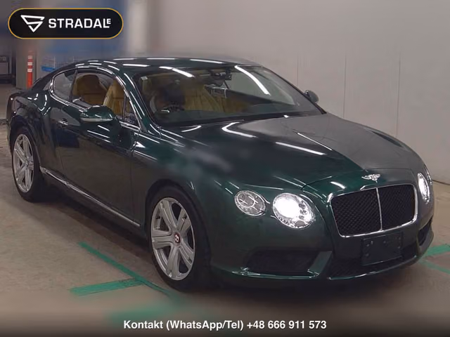 BENTLEY CONTINENTAL CP 4WD GT V8 2013, samochód z aukcji Japonii