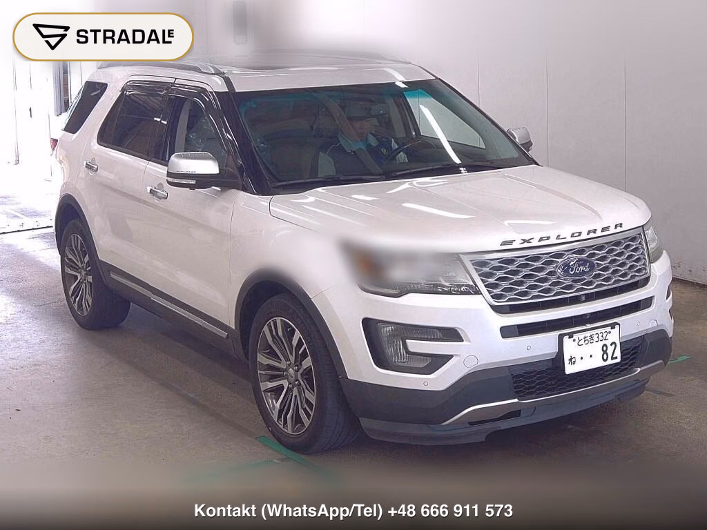 FORD EXPLORER 5D 4WD TITANIUM 2016, aukcja z Japonii, zdjęcie 1