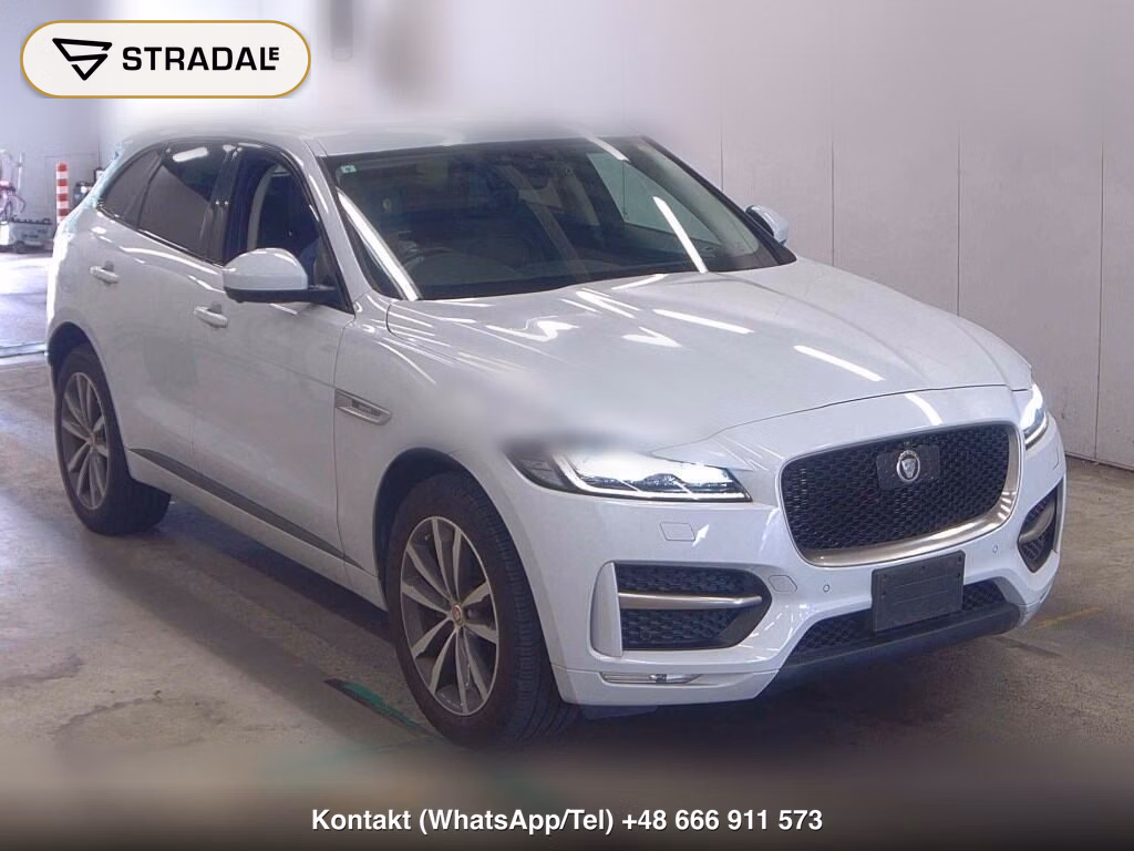 JAGUAR F-PACE 4WD 2019, aukcja z Japonii, zdjęcie 1