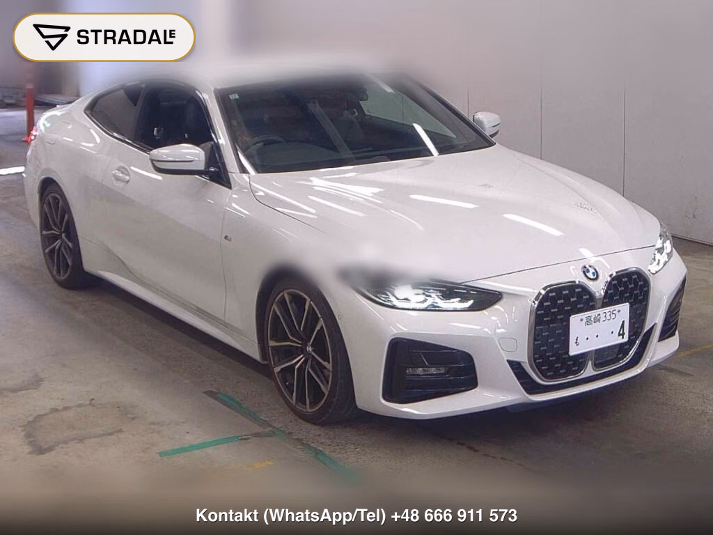 BMW 4 SERIES CP 420I COUPE M-SPORT 2021, aukcja z Japonii, zdjęcie 1
