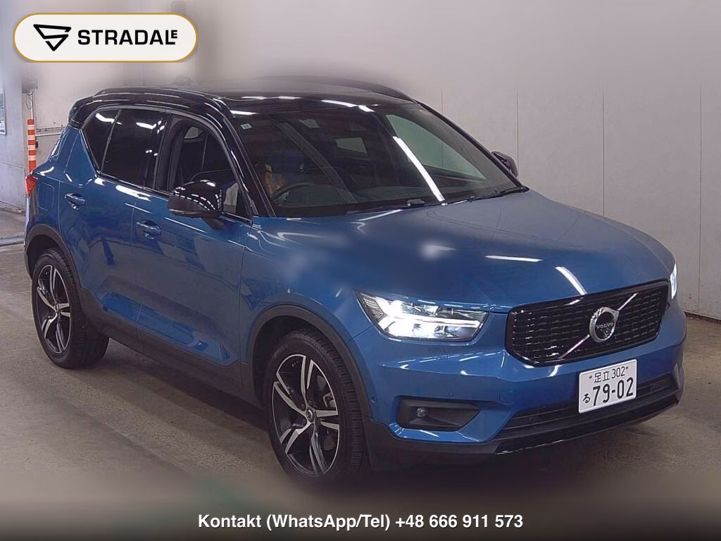 VOLVO XC40 4WD T5 AWD R-DESIGN 2019, aukcja z Japonii, zdjęcie 1