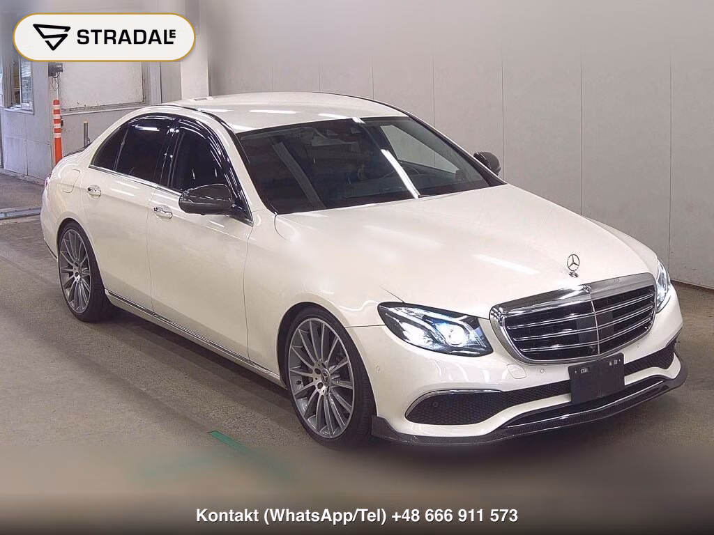 MERCEDES BENZ E-CLASS 4D 4WD E400 4MATIC EXCLUSIVE 2017, aukcja z Japonii, zdjęcie 1