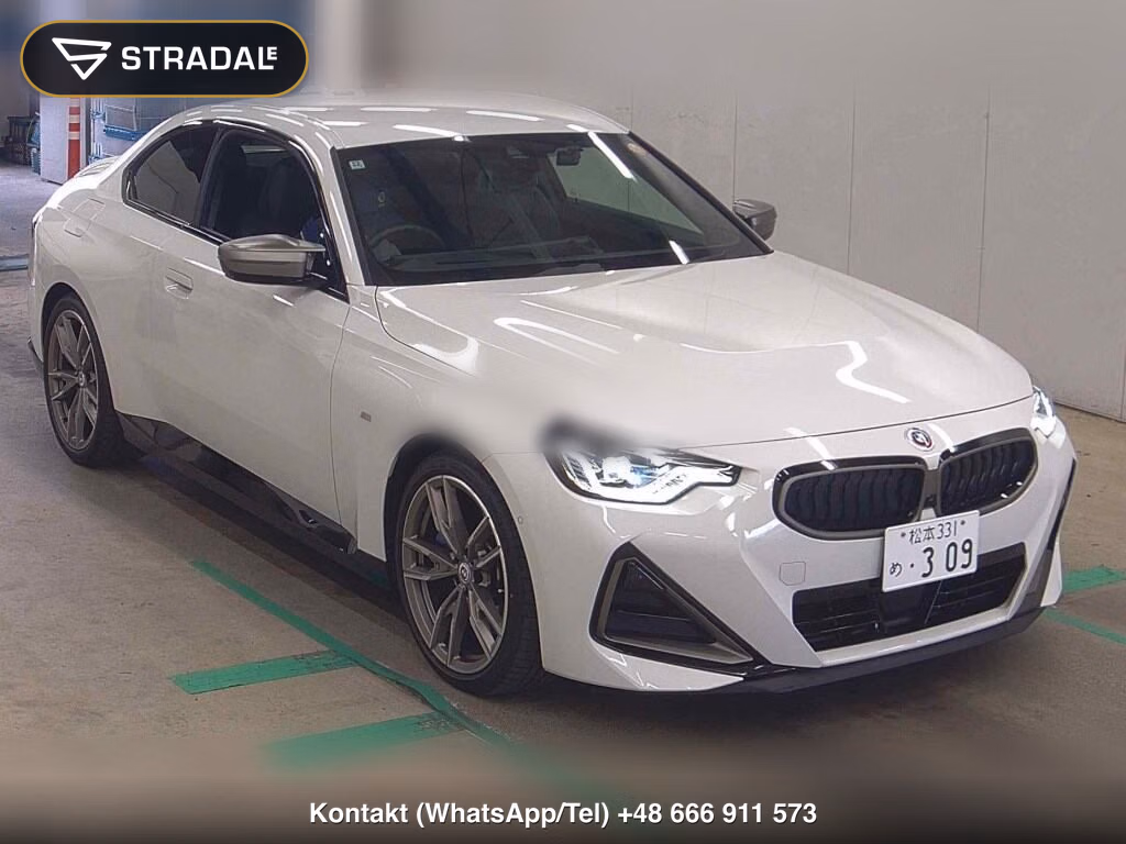 BMW 2 SERIES CP 4WD M240I XDRIVE COUPE 2022, aukcja z Japonii, zdjęcie 1