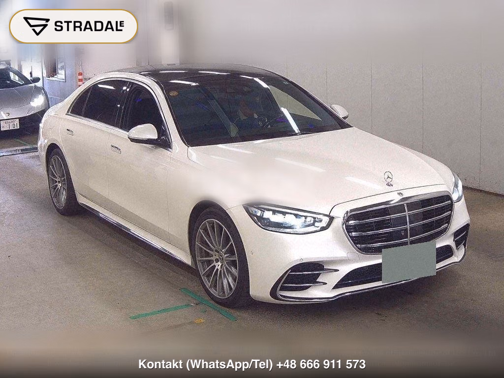 MERCEDES BENZ S-CLASS 4D 4WD S500 4MATIC LONG AMG LINE, miniaturka 2