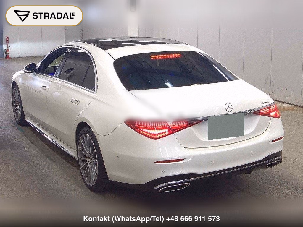 MERCEDES BENZ S-CLASS 4D 4WD S500 4MATIC LONG AMG LINE, miniaturka 3