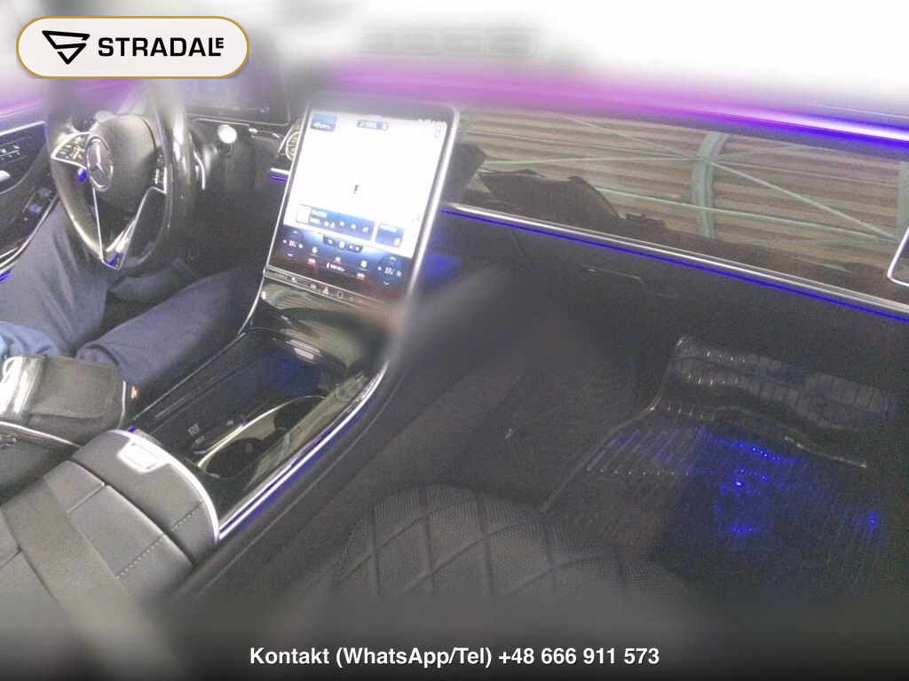 MERCEDES BENZ S-CLASS 4D 4WD S500 4MATIC LONG AMG LINE, miniaturka 4