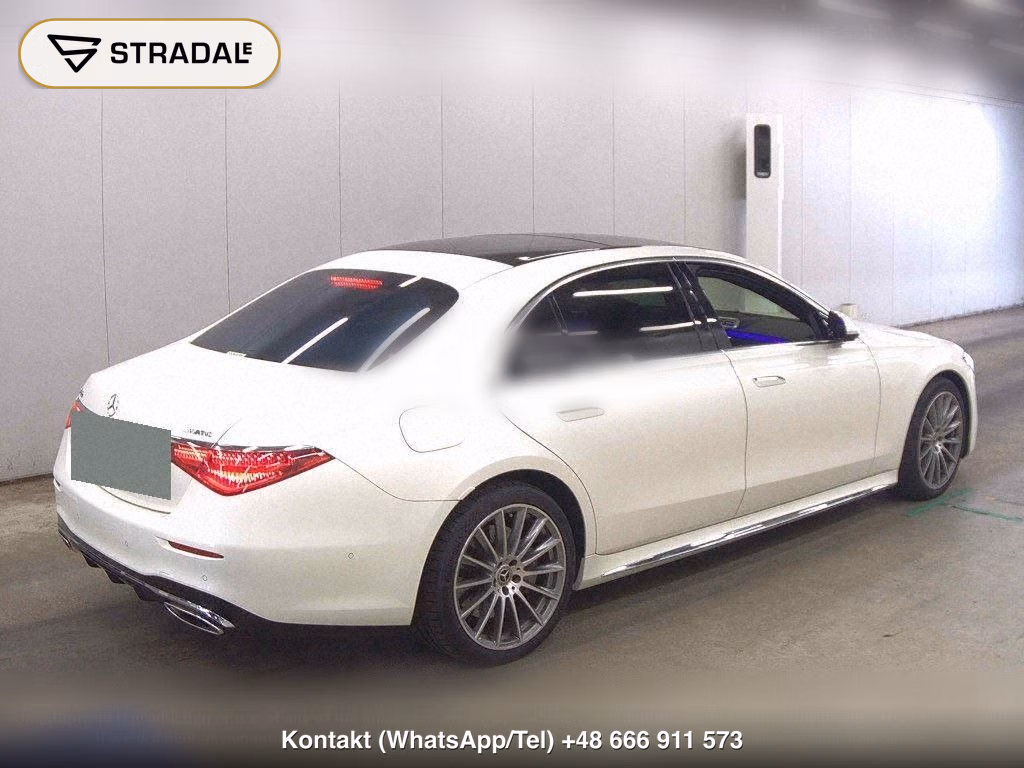 MERCEDES BENZ S-CLASS 4D 4WD S500 4MATIC LONG AMG LINE, miniaturka 6