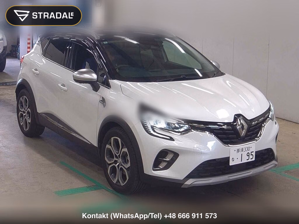 RENAULT CAPTUR E-TECH HYBRID LEATHER PACK 2024, aukcja z Japonii, zdjęcie 1