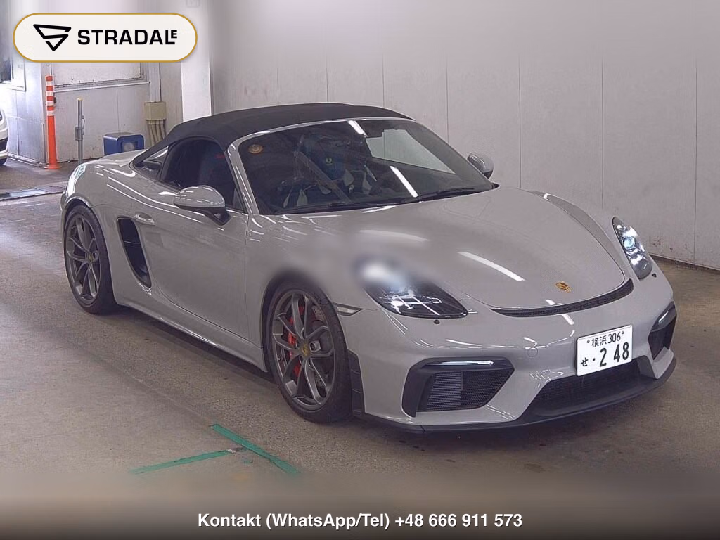 PORSCHE 718 SPYDER 718 SPYDER 2021, aukcja z Japonii, zdjęcie 1