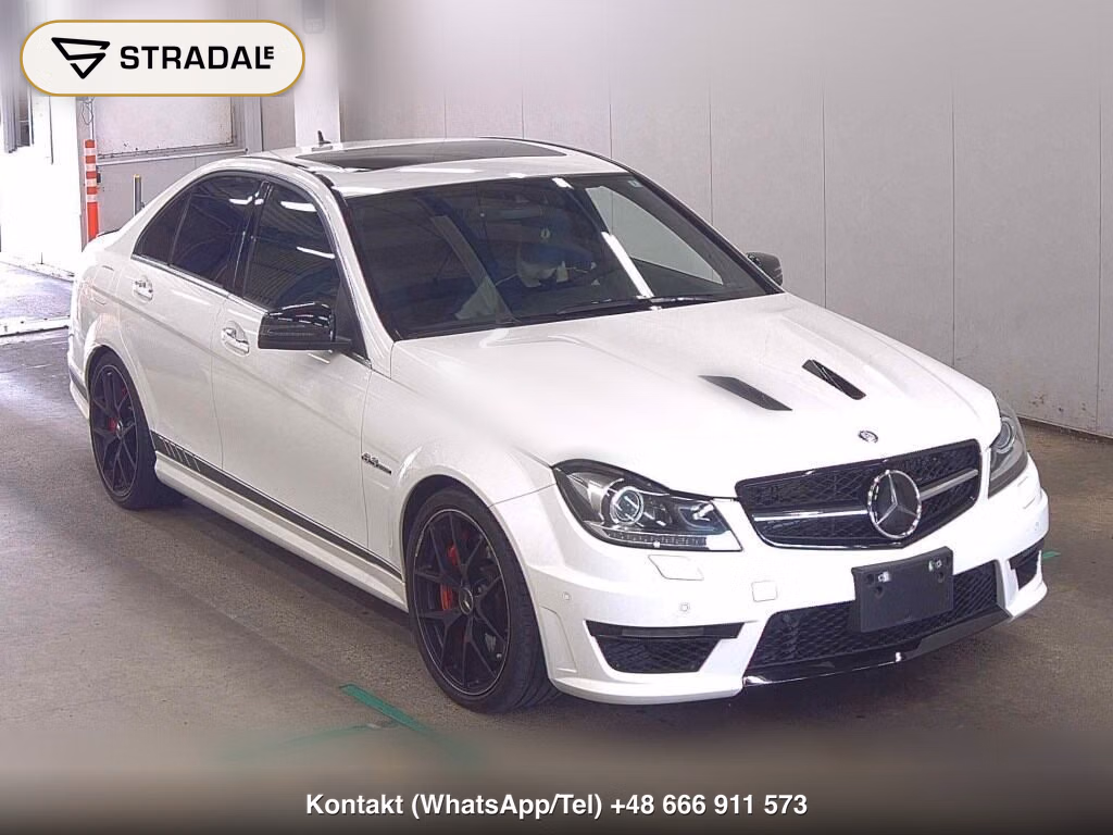 MERCEDES BENZ C-CLASS 4D C63 AMG EDITION 507 2014, aukcja z Japonii, zdjęcie 1