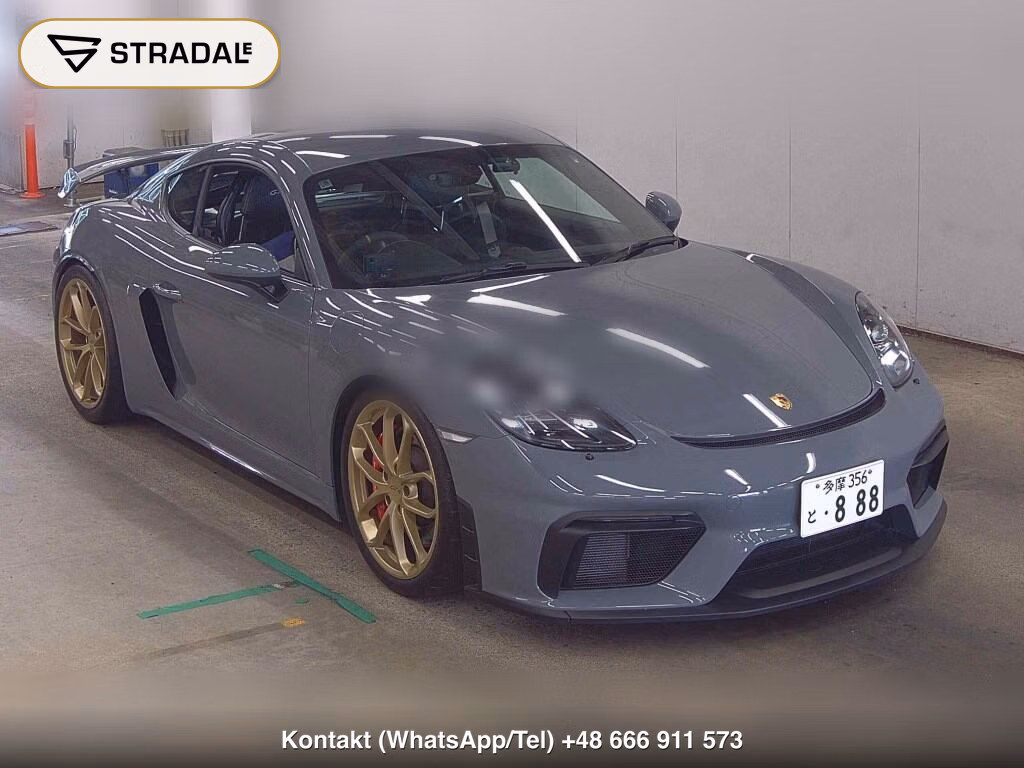 PORSCHE 718 CAYMAN GT4 2023, aukcja z Japonii, zdjęcie 1