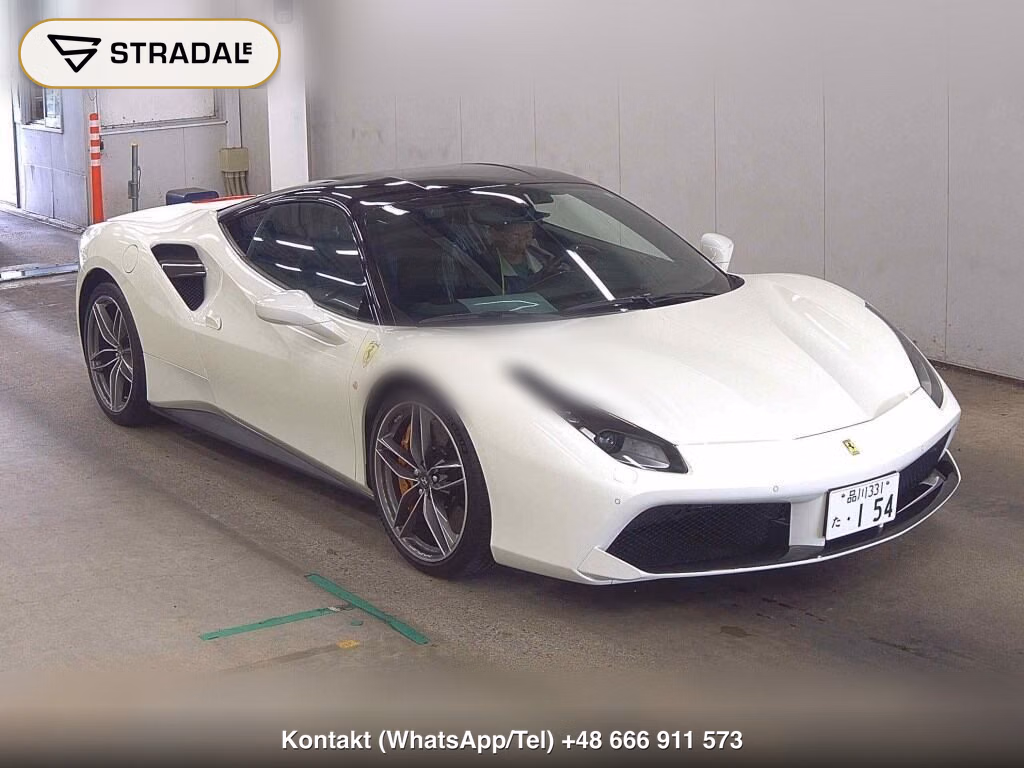 FERRARI 488 GTB BASE GRADE 2015, aukcja z Japonii, zdjęcie 1