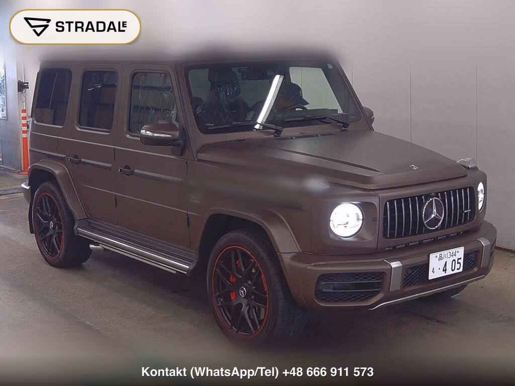 MERCEDES AMG G-CLASS 4WD G63 2018, aukcja z Japonii, zdjęcie 1