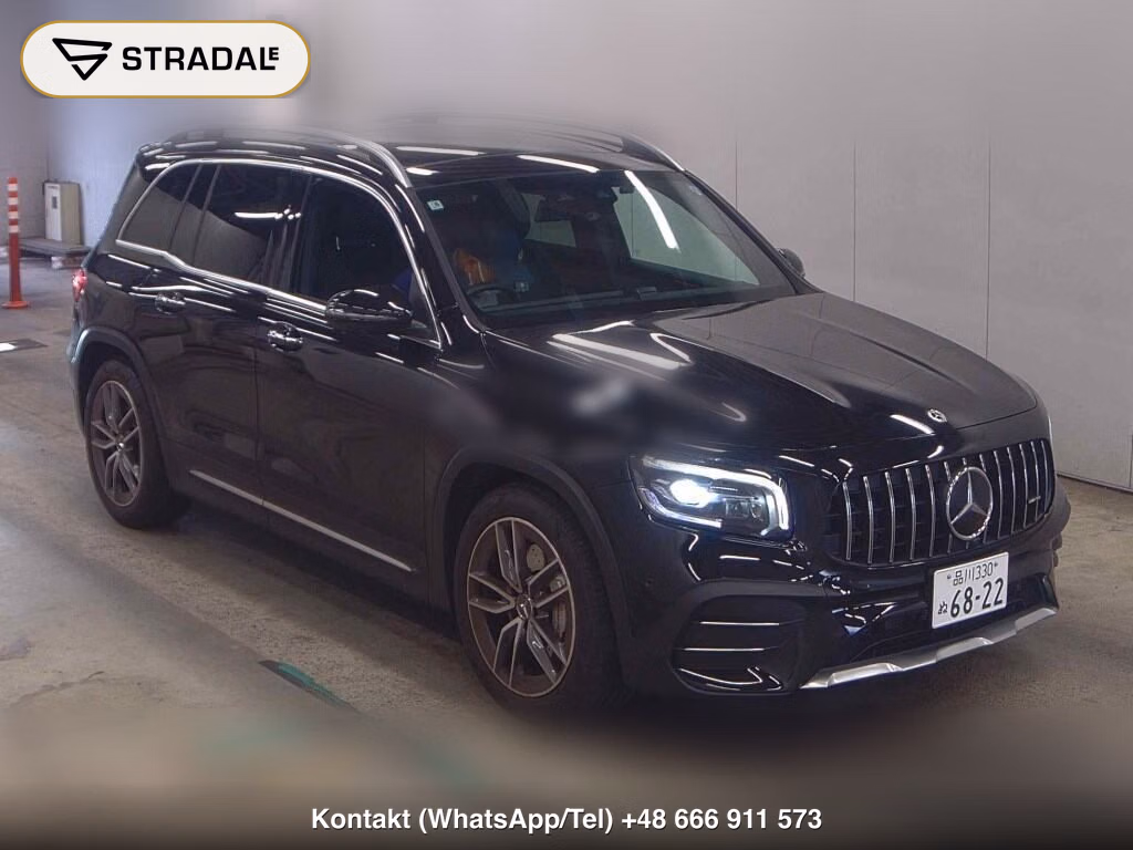 MERCEDES AMG GLB 4WD GLB35 4MATIC 2021, aukcja z Japonii, zdjęcie 1