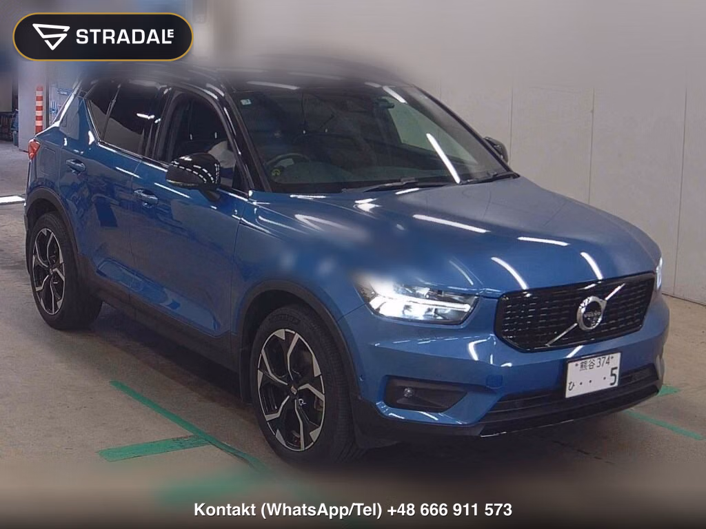 VOLVO XC40 4WD B5 AWD R-DESIGN 2021, aukcja z Japonii, zdjęcie 1