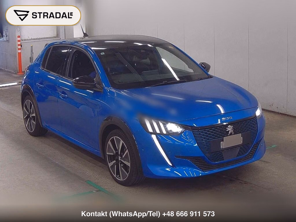 PEUGEOT E-208 GT 2022, aukcja z Japonii, zdjęcie 1