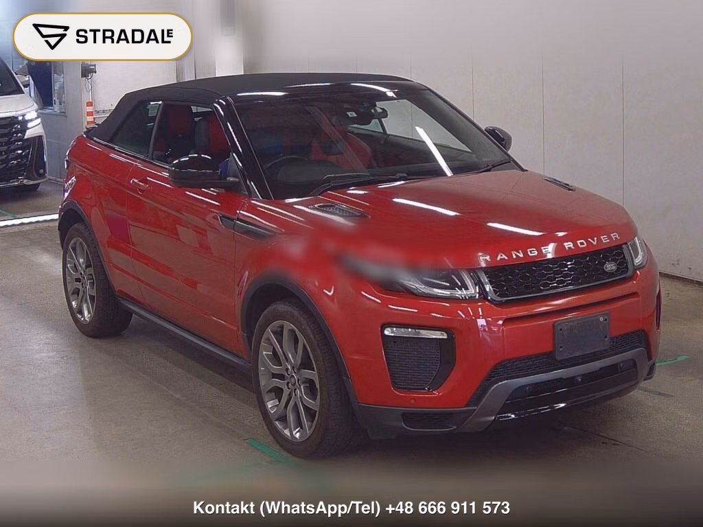 LAND ROVER RANGE ROVER EVOQUE CONVERTIBLE 4 HSE DYNAMIC 2017, aukcja z Japonii, zdjęcie 1