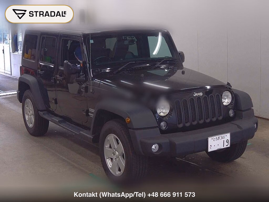 CHRYSLER JEEP JEEP WRANGLER UNLIMITED 4WD SPORT 2017, aukcja z Japonii, zdjęcie 1