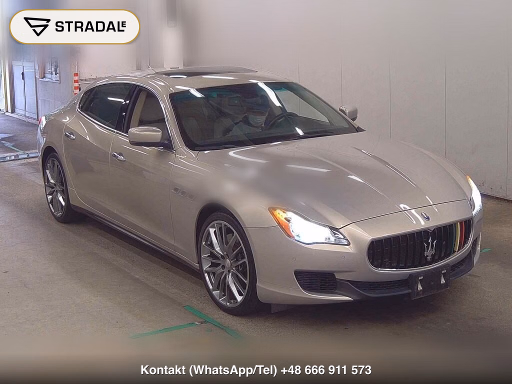 MASERATI QUATTROPORTE 2015, aukcja z Japonii, zdjęcie 1