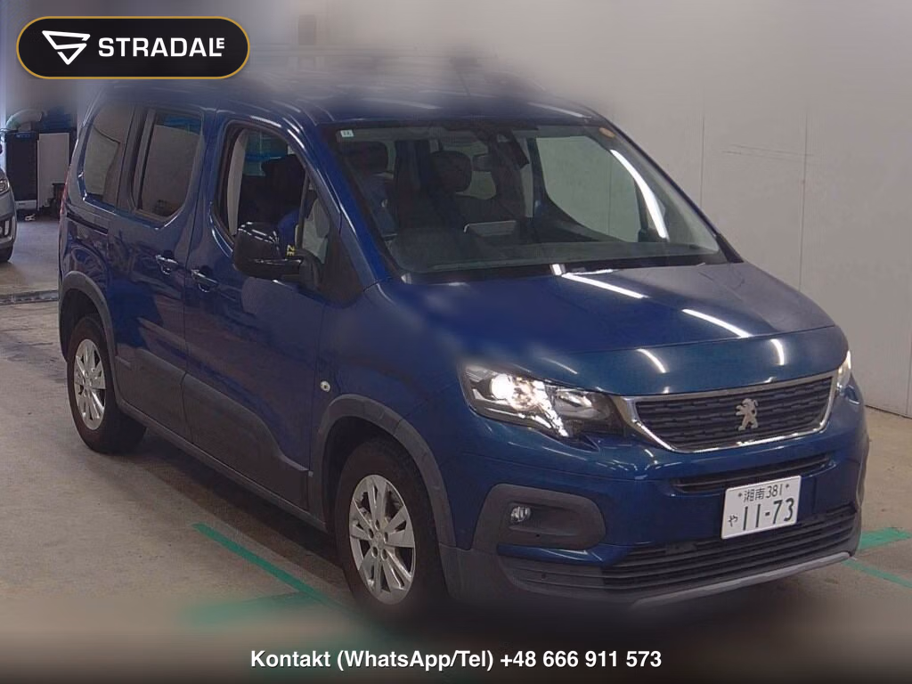 PEUGEOT RIFTER ALLURE 2020, aukcja z Japonii, zdjęcie 1