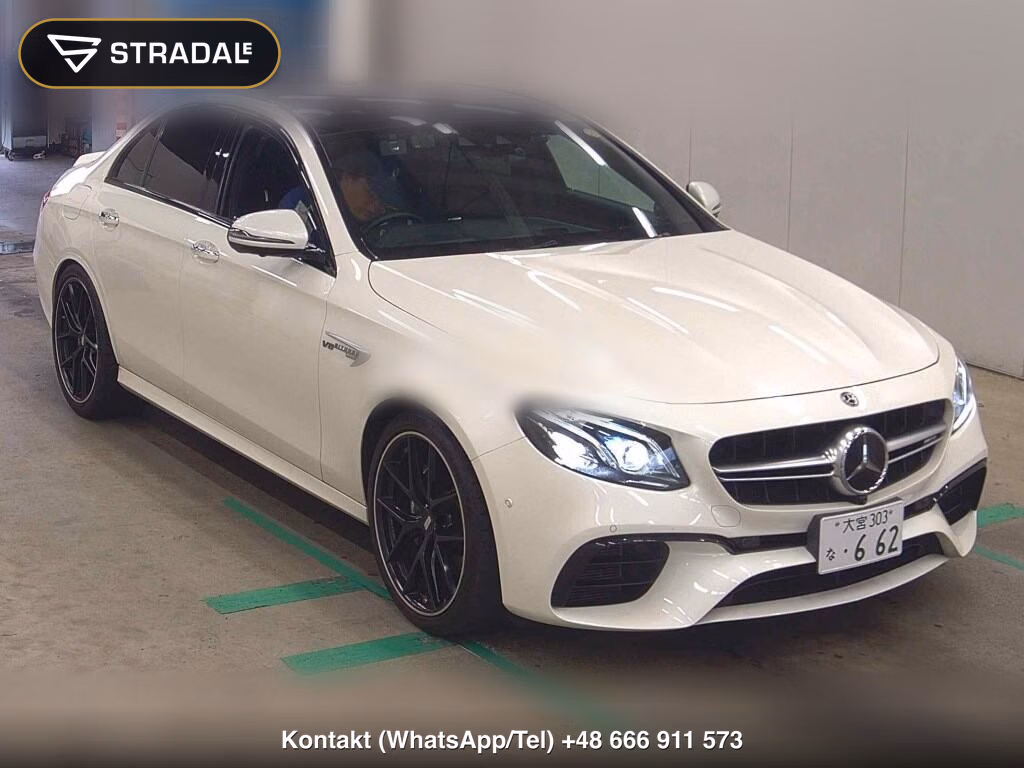 MERCEDES AMG E-CLASS 4D 4WD E63 4MATIC+ 2017, aukcja z Japonii, zdjęcie 1
