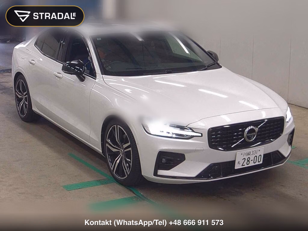 VOLVO S60 B5 R-DESIGN 2022, aukcja z Japonii, zdjęcie 1