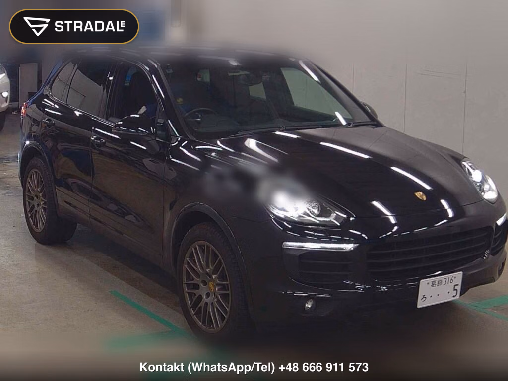 PORSCHE CAYENNE 4WD PLATINUM EDITION 2018, aukcja z Japonii, zdjęcie 1